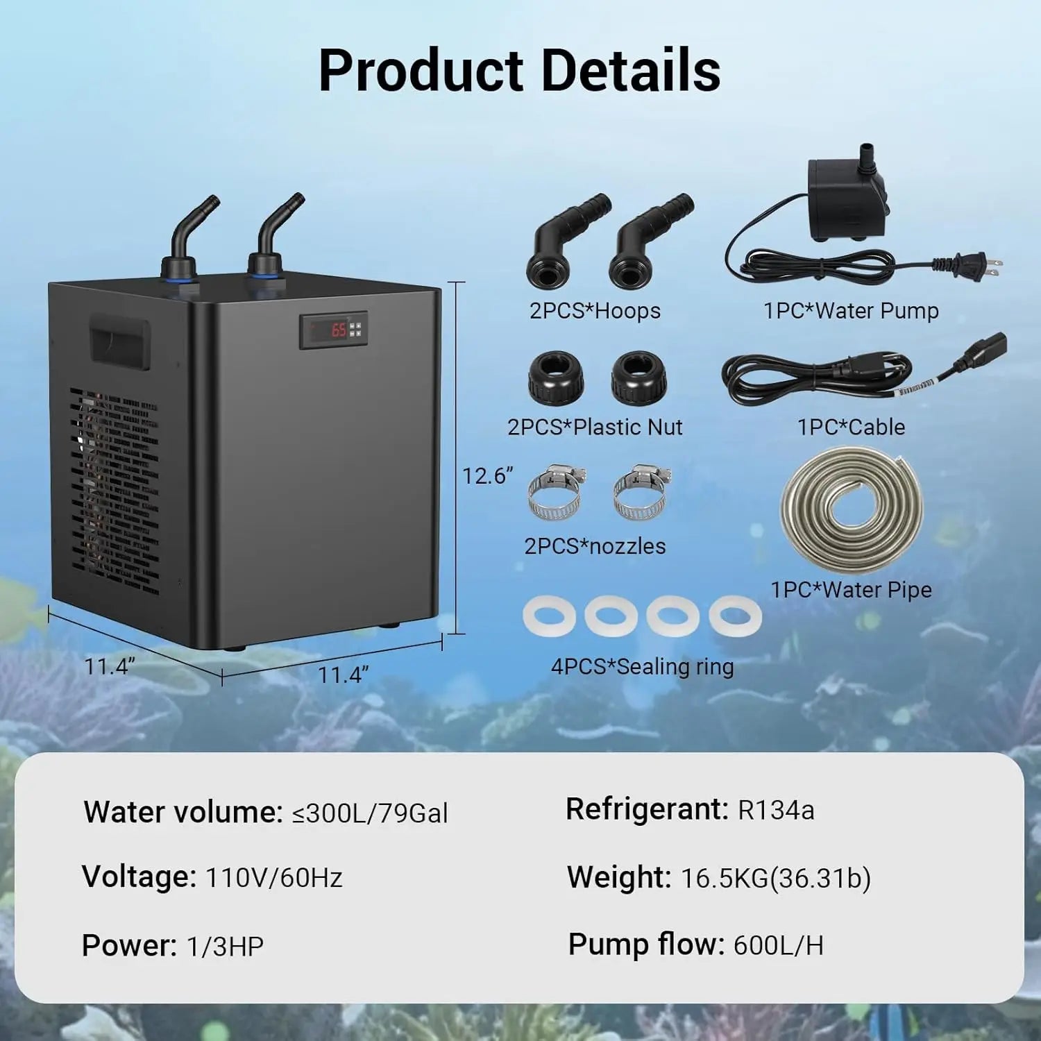 Aquarium Chiller for Fish Tank