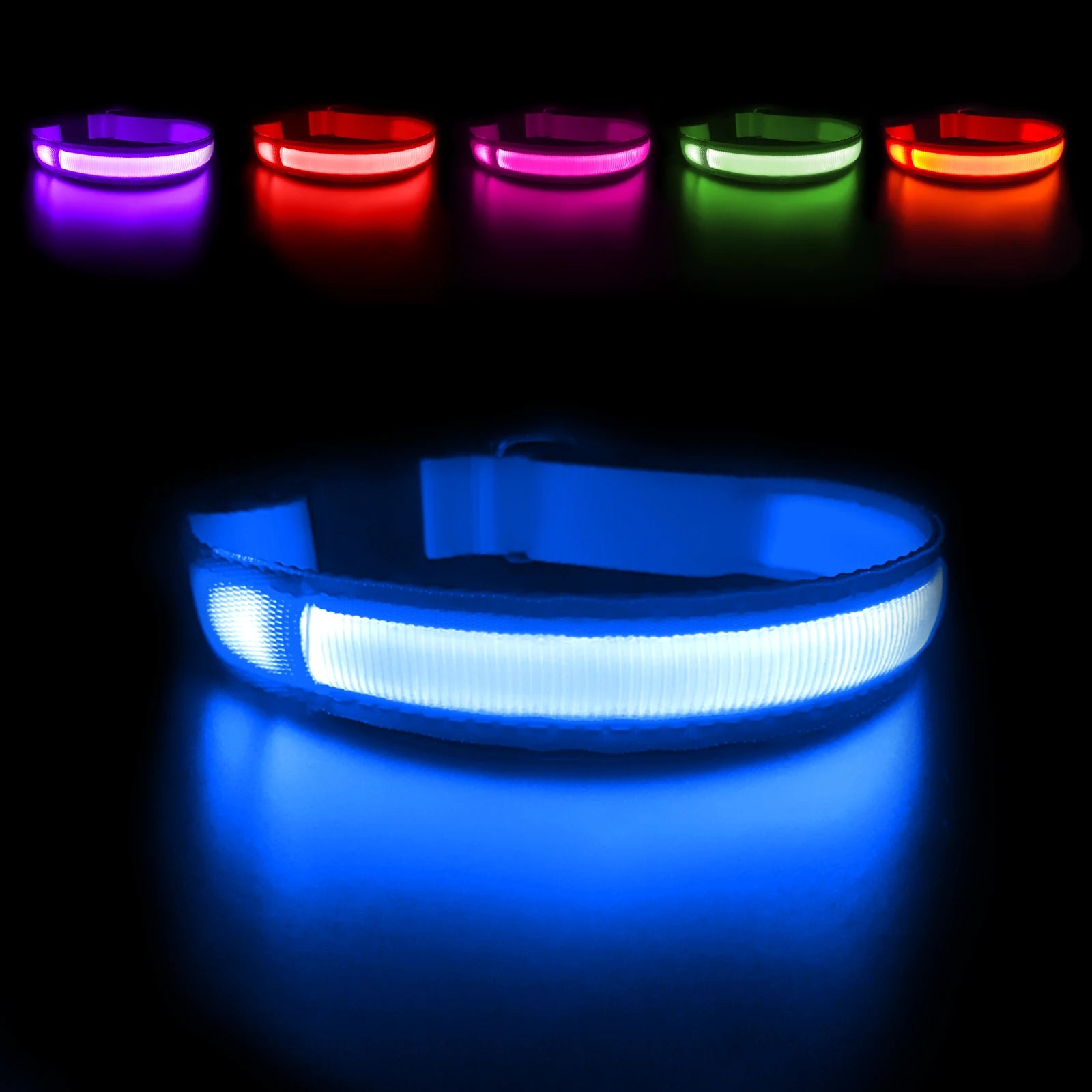 Dog Luminous Waterpoof Safety Collars