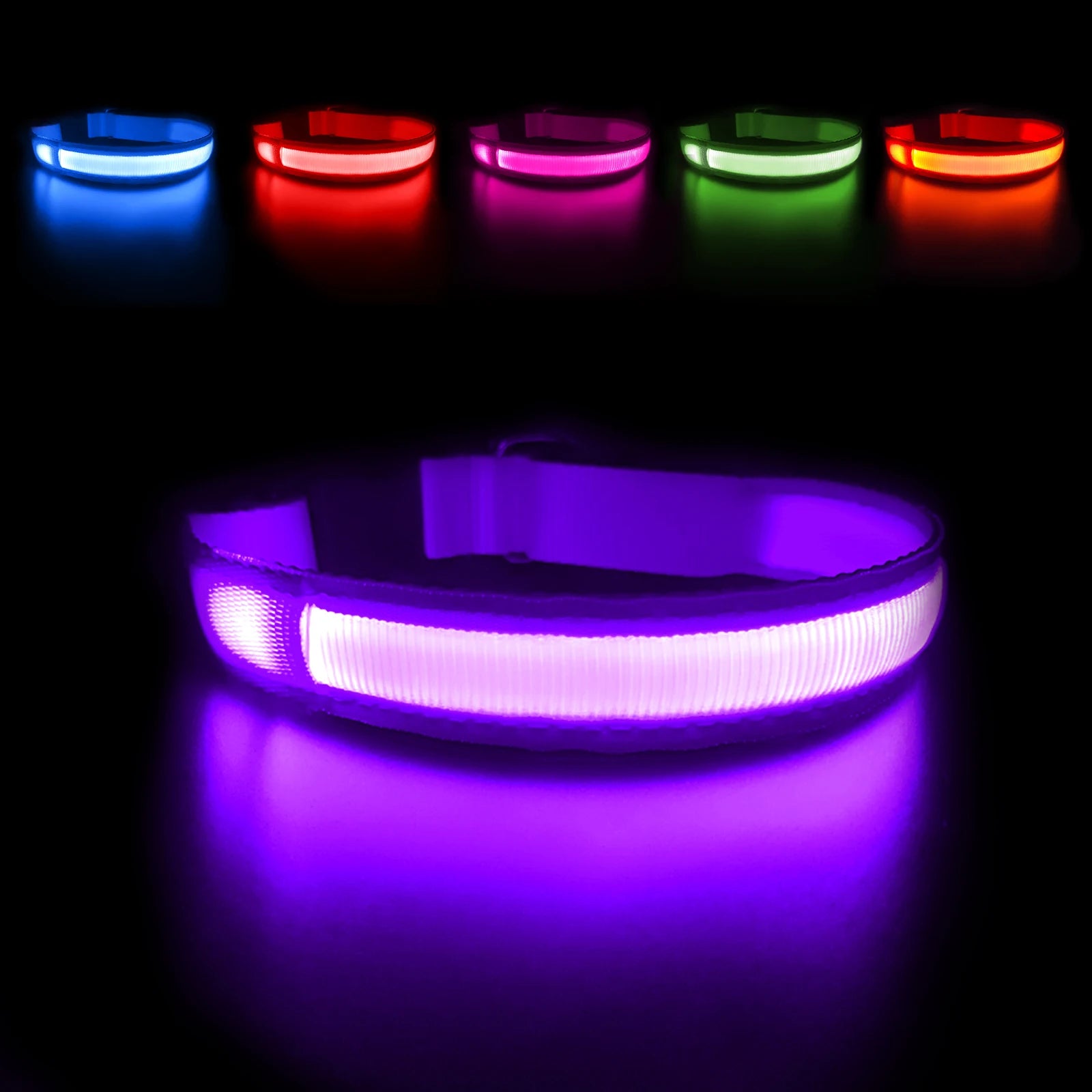 Dog Luminous Waterpoof Safety Collars
