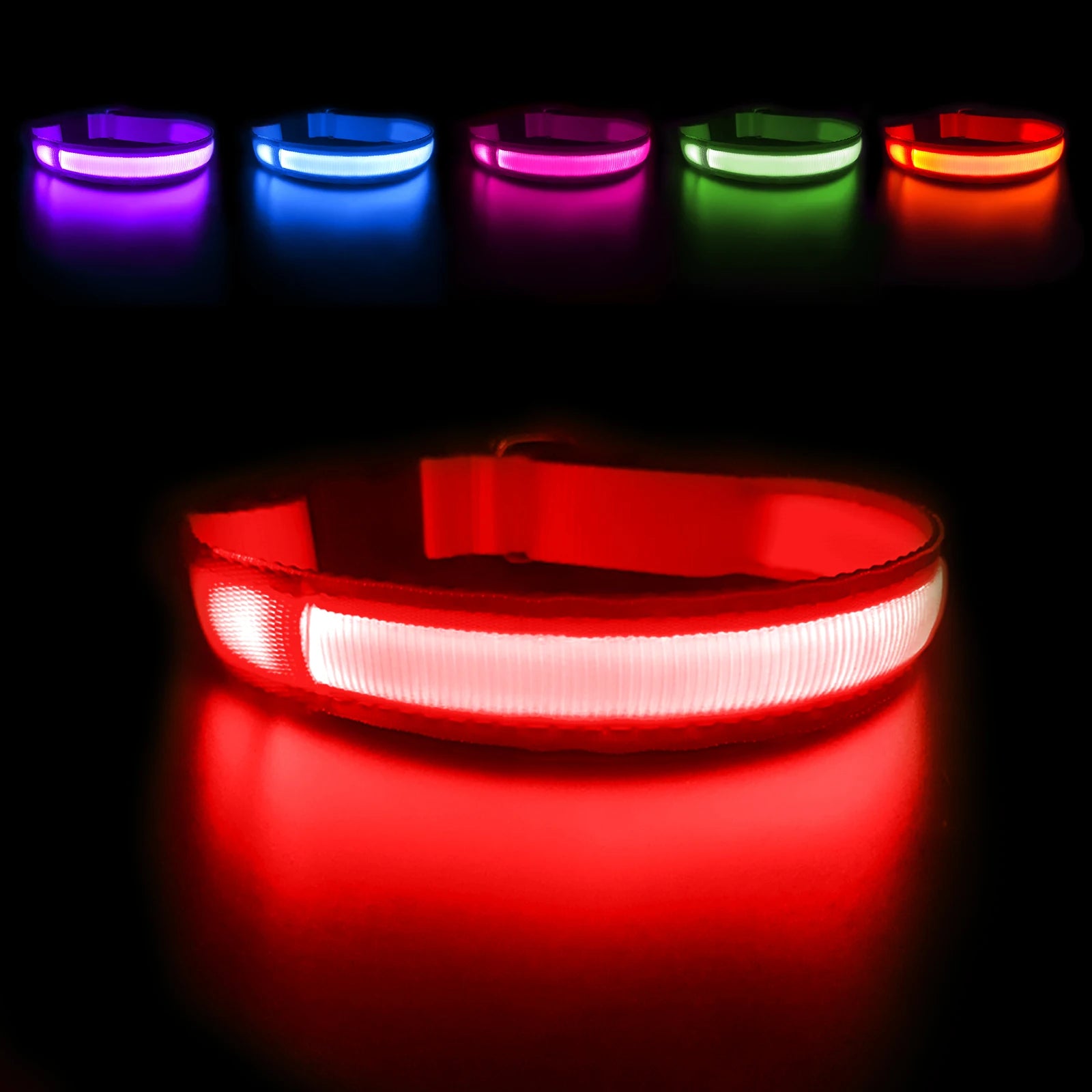 Dog Luminous Waterpoof Safety Collars
