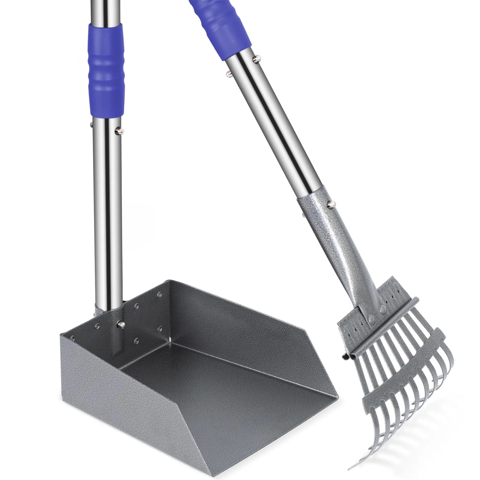 Dog Poop Tray and Rake Set