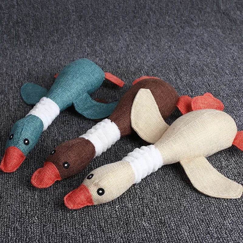 Mallard Duck Dog Toy for Aggressive Chewers