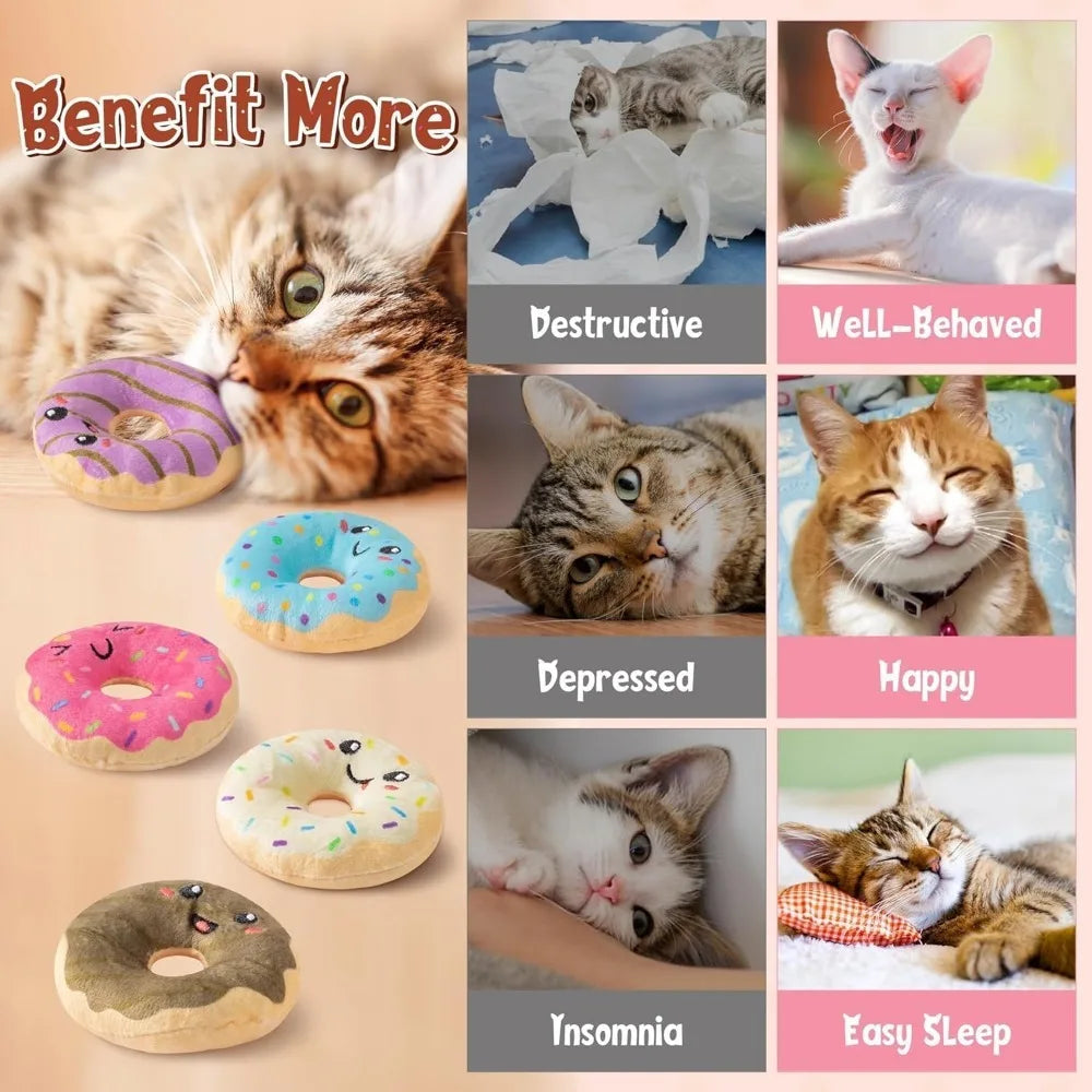 Donut Catnip Toys