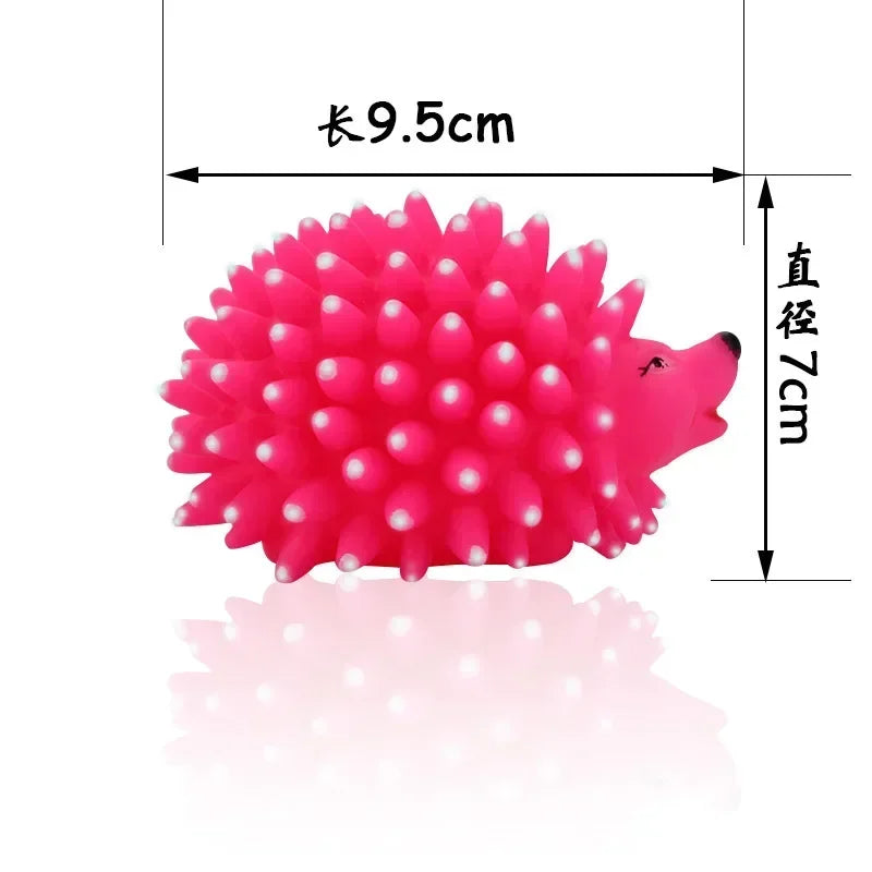 Hedgehog Soft Squeaky Dog Ball