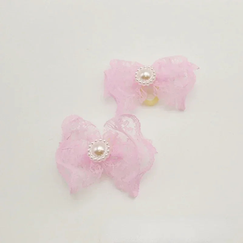 Pet Rubber Band Head Jewelry