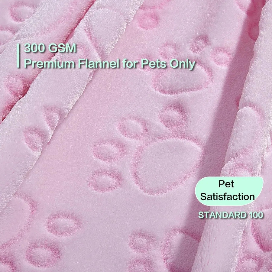 Pink Cat Blanket for Kitten Beds