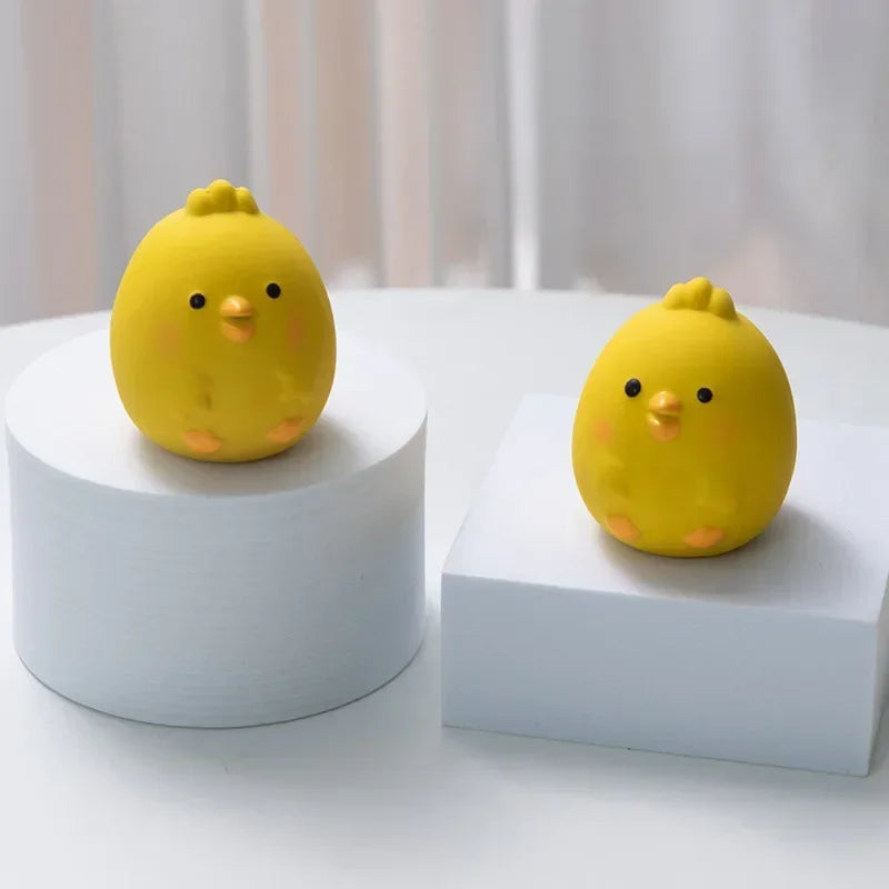 Squeaky Chicken Dog Chewing Toy