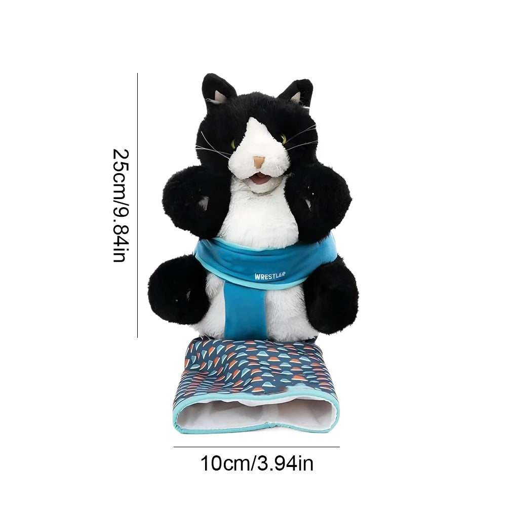 Interactive Cat Hand Puppet Toy