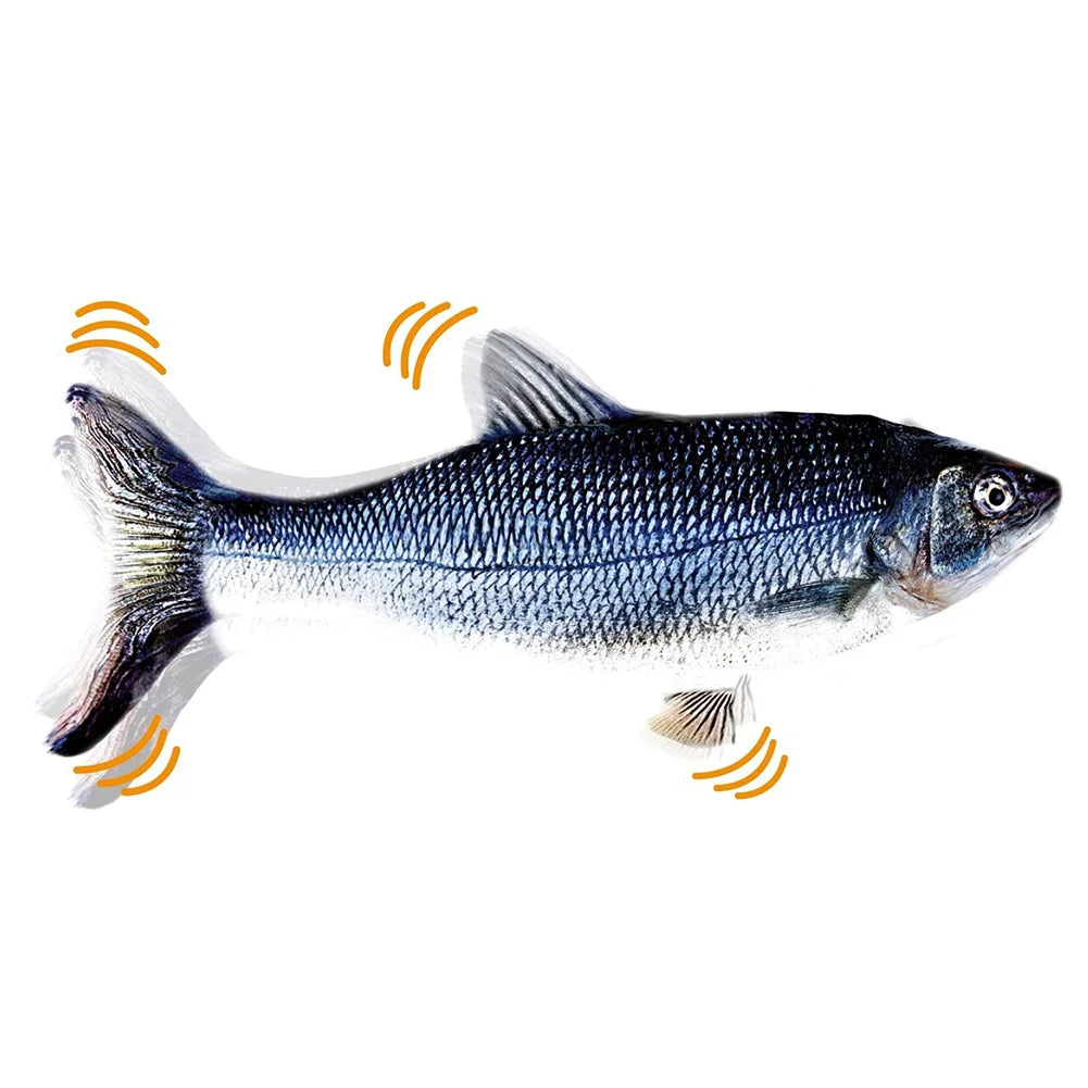 Cat Toy Electric Floppy Fish USB Charger