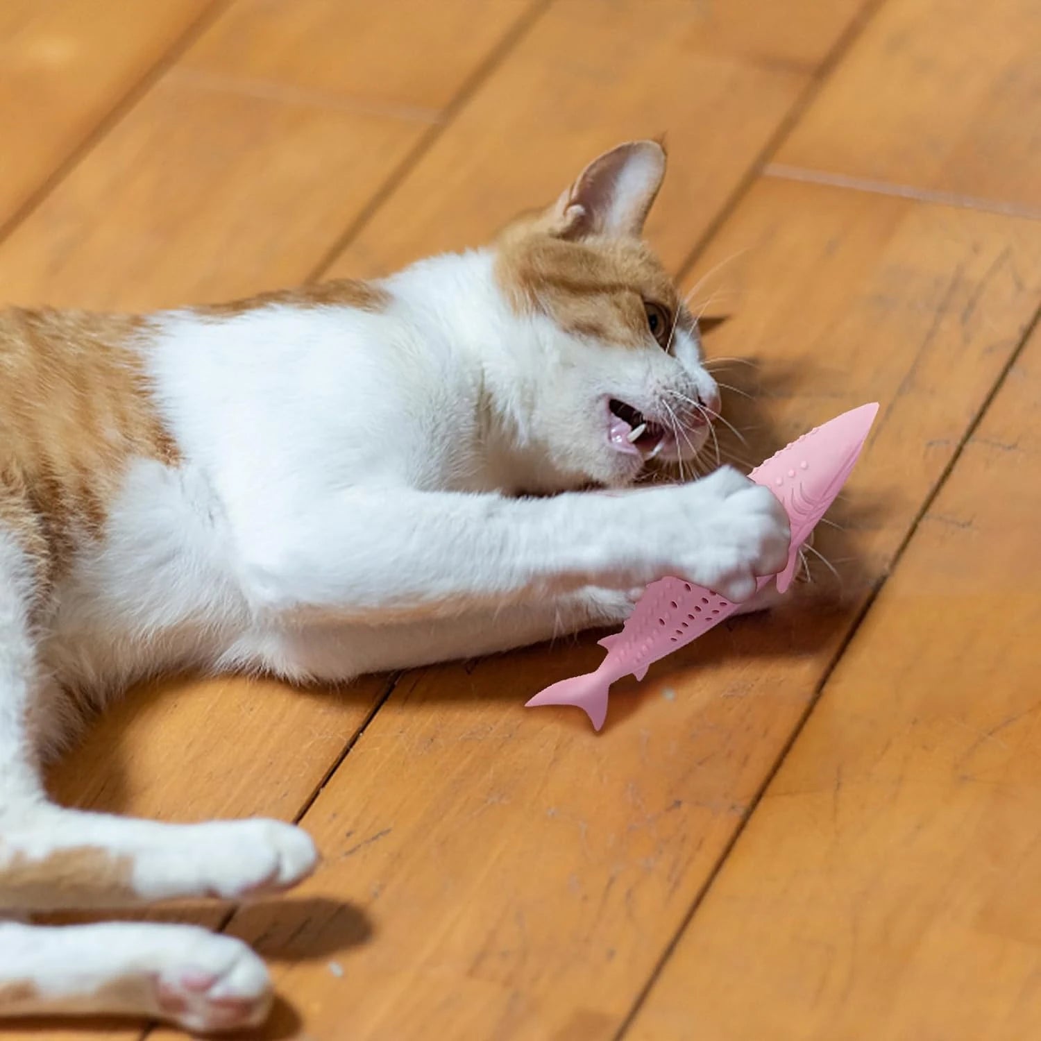 Catnip-Free Fish Toy: Perfect Dental Care