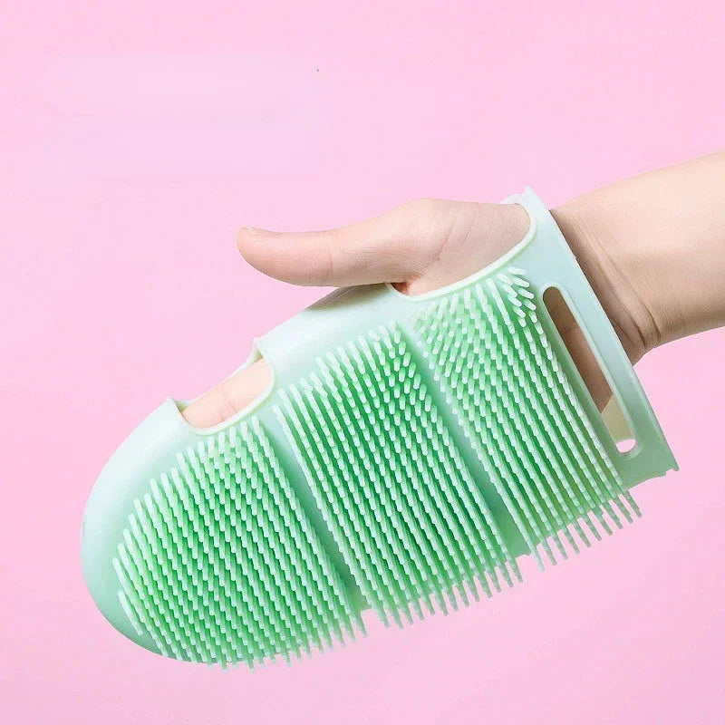 Dog Cat Bath Glove Deshedding Massage Brush