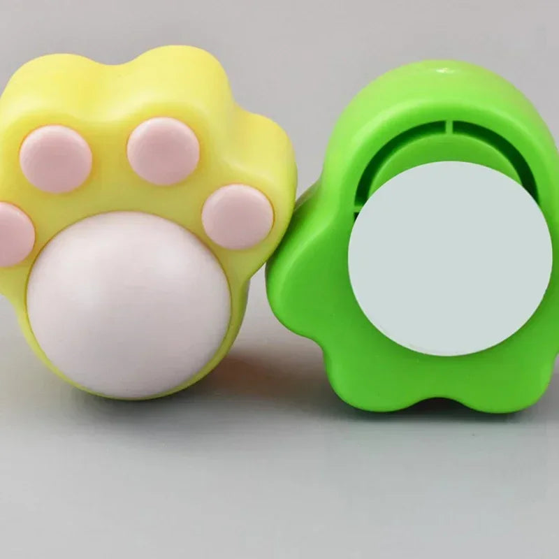 Natural Catnip Cat Wall Stick-on Ball Toy Treats