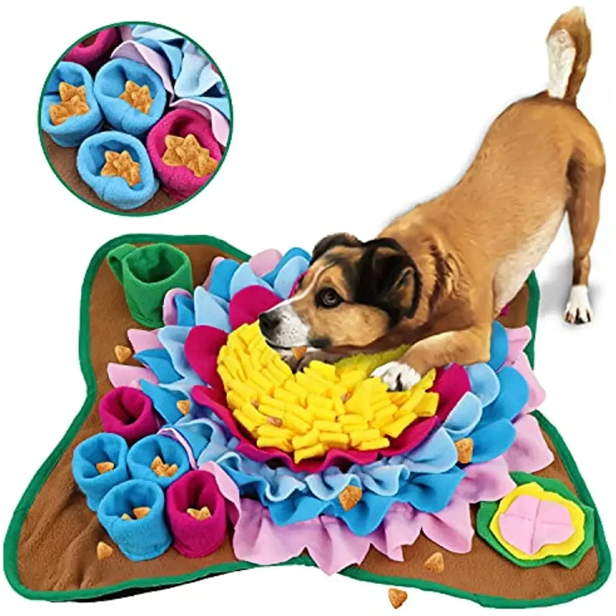 Snuffle Mat Pet Leak Food Anti Choking Mat Training Blanket Nose Work Toy Pet Slowing Feeding