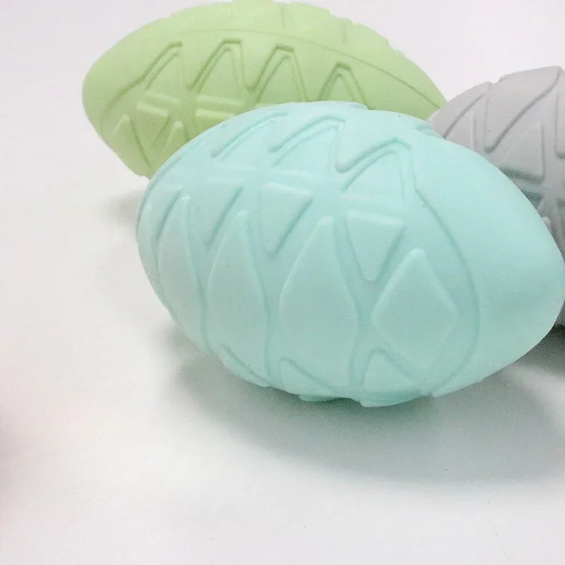 Dog Ball Toy Natural Non-toxic Rubber Football