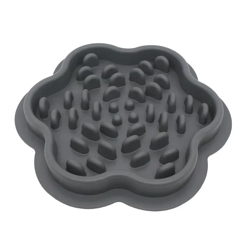 Silicone Dog Slow Food Non-slip Placemat Pet Bowl