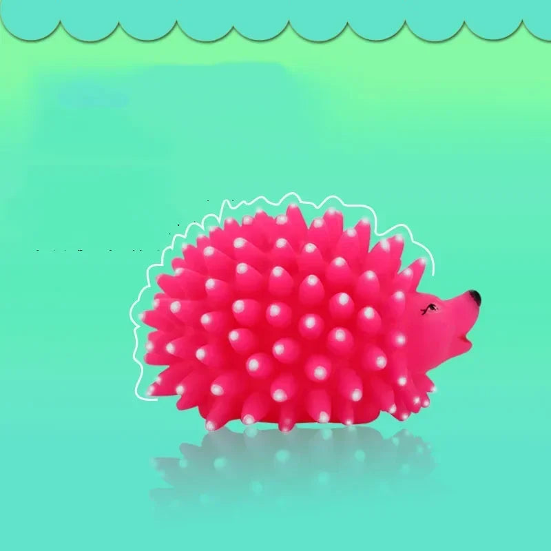 Hedgehog Soft Squeaky Dog Ball