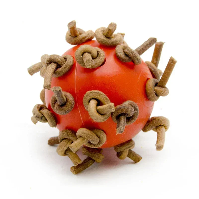 Bird Ball Chew Toy with Knots