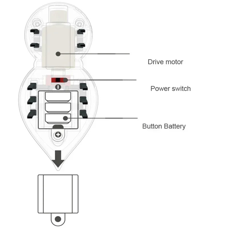 Cat Toy Electronic Remote Mouse