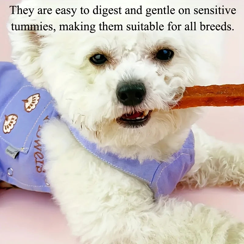 2-Pack Soft Chew Dog Treats Dried Milk Chicken/Duck Sticks