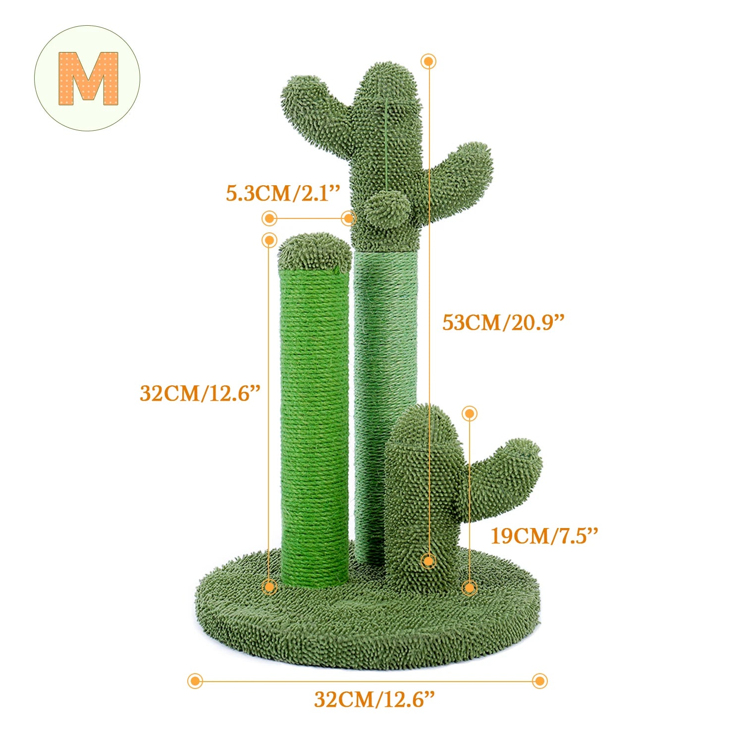 Cactus Cat Scratcher Post