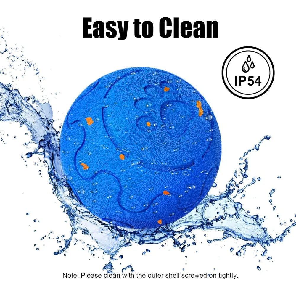 Interactive Dog Ball, Smart Dog Toy for Medium and Large Dogs, Automatic Moving, Rotating & Bouncing