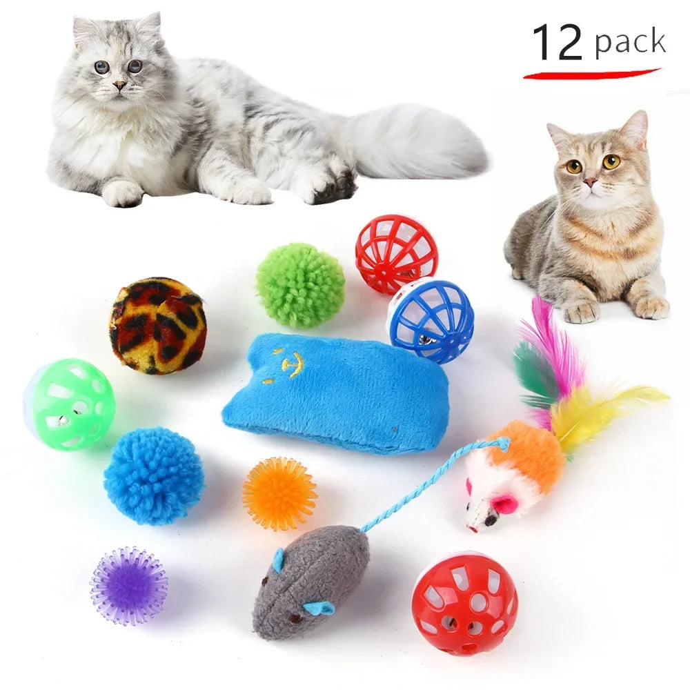 Variety Cat Toy Combination Set