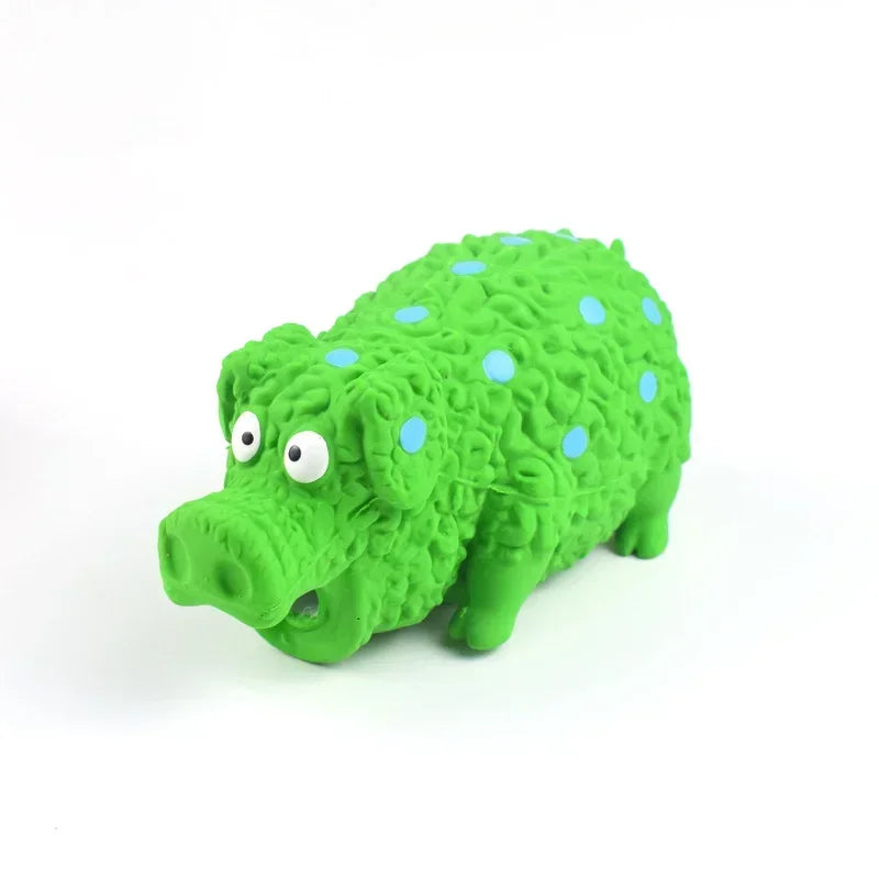 Pig Dog Squeaky Toy