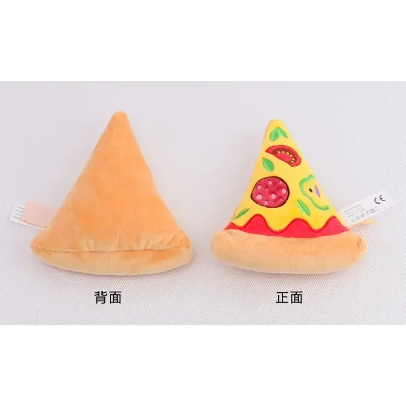 plush pizza resistant to chewing and molar training