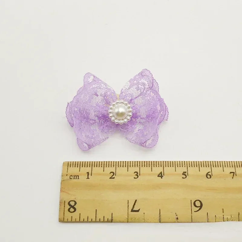 Pet Rubber Band Head Jewelry