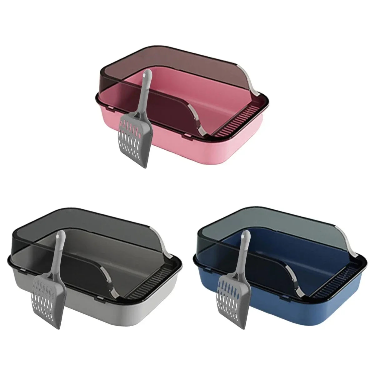 Open Top Cat Litter Box