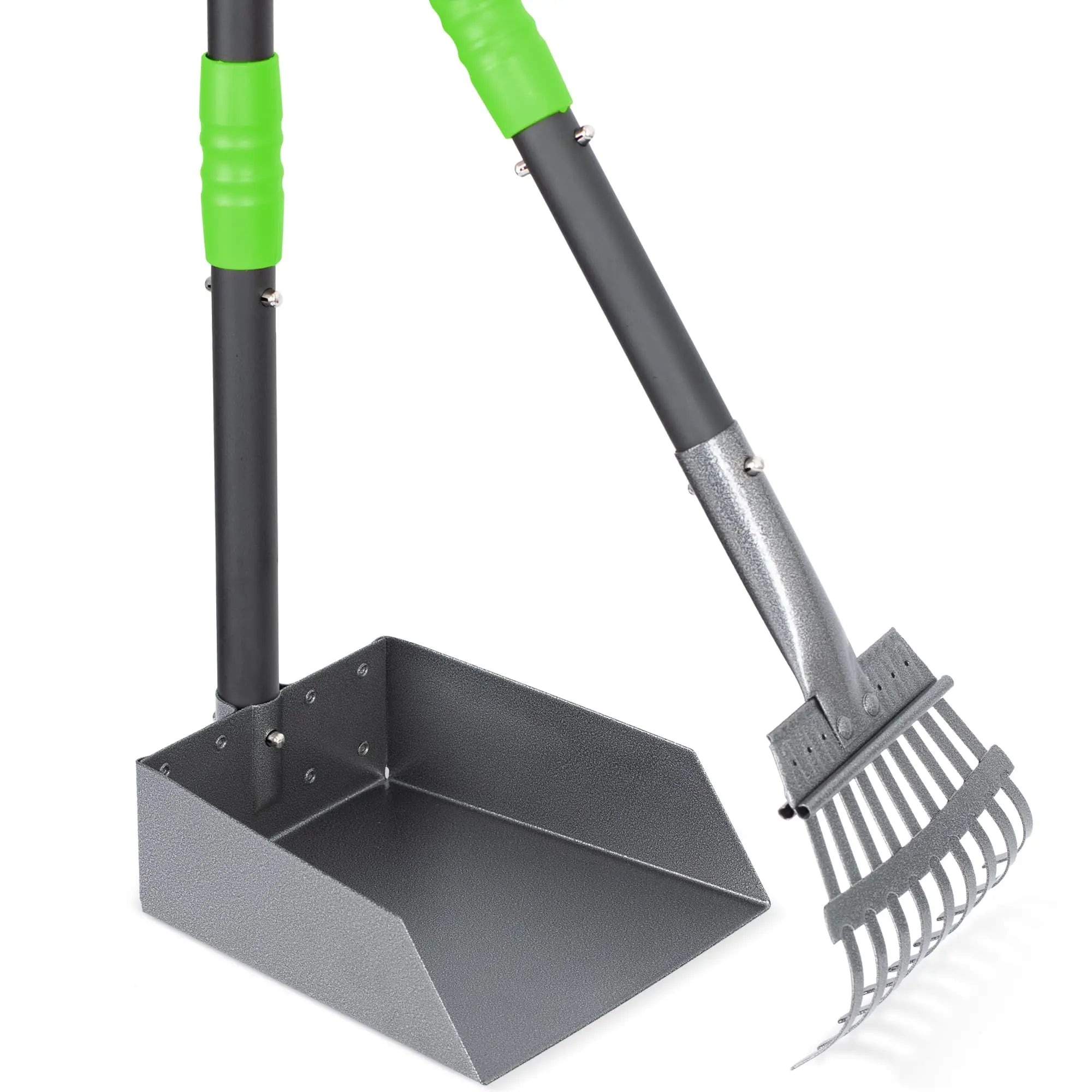 Dog Poop Tray and Rake Set