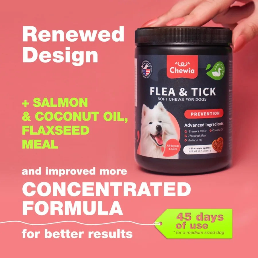 Dog Flea and Tick Treatment Chews