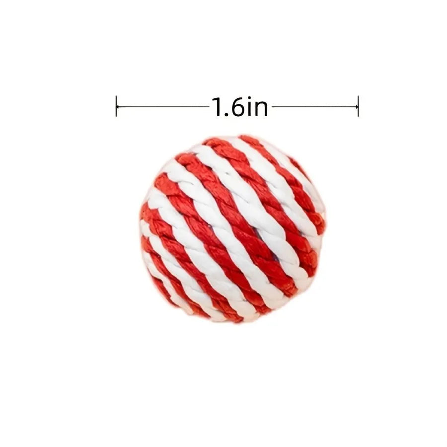 8pcs Cat Christmas Gift Set Chew Toys For Cat