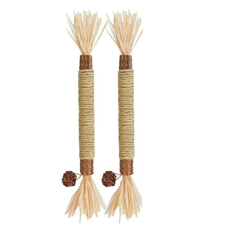 1/2/5/10PCS Pet Toy Natural Matatabi Pet Cat Snacks Stick Cleaning Tooth Catnip