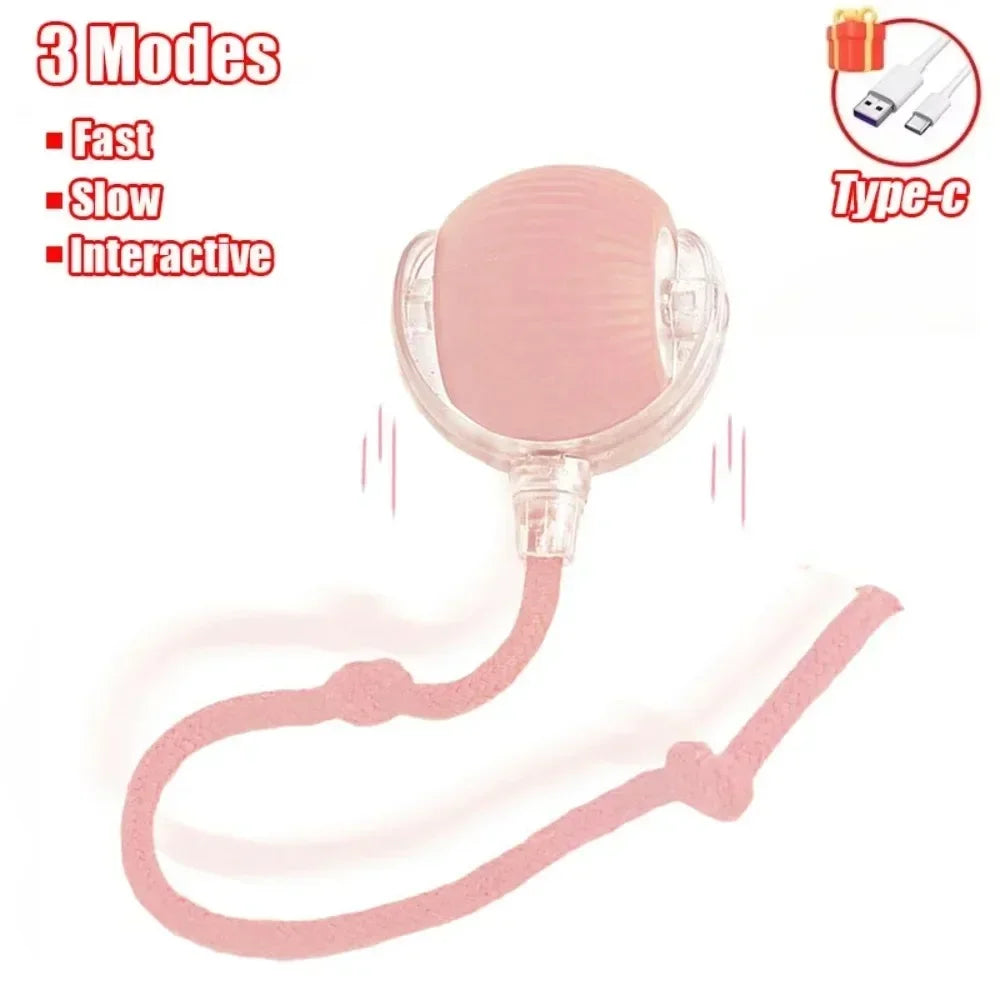 Cat Interactive Ball Toy Automatic Rolling Rechargeable