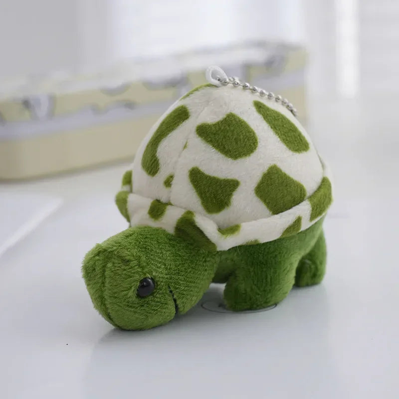 1pc Random Color Turtle Shaped Plush Toy For Dogs