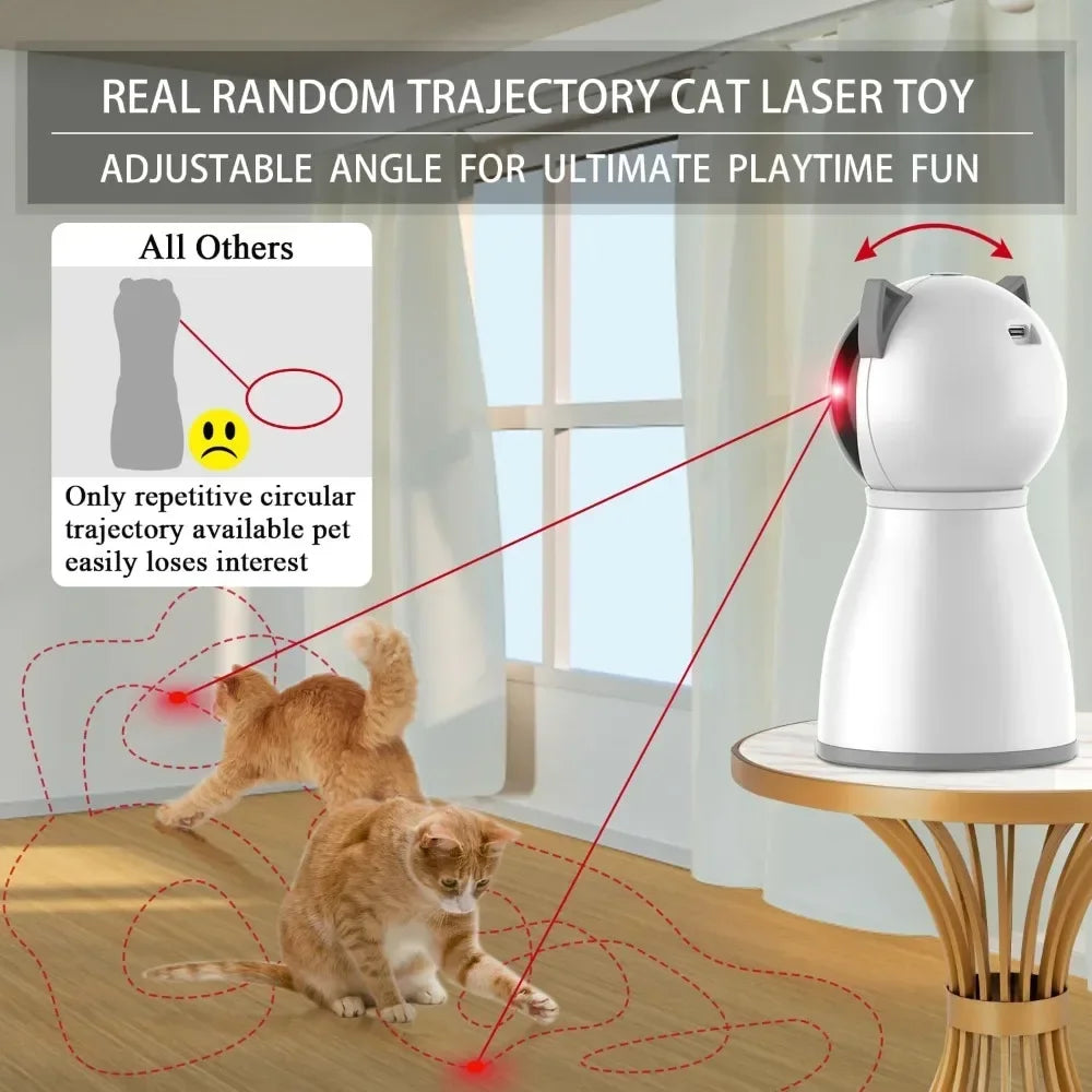 Motion Activated Rechargeable Automatic Cat Laser Toy