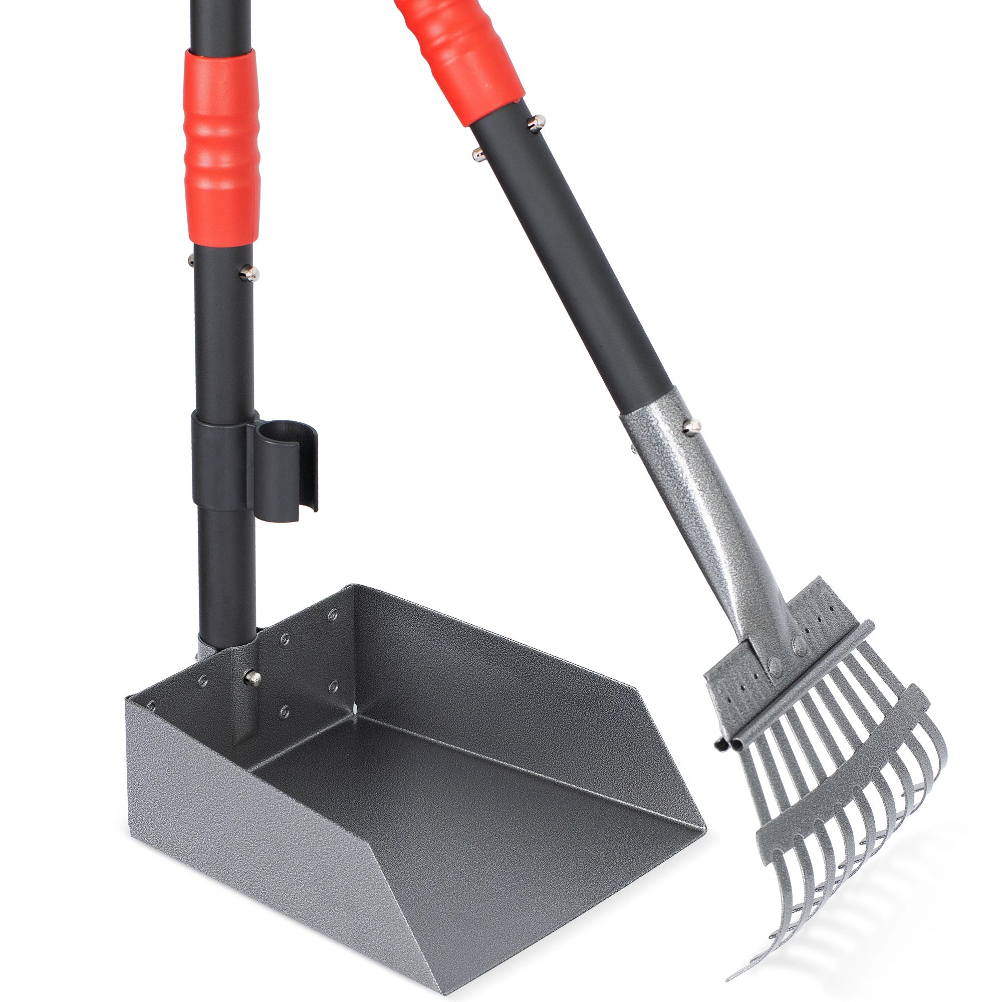 Dog Poop Tray and Rake Set