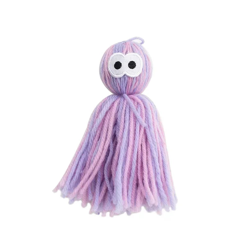 Wool Octopus Doll Cat Toy for Kitten
