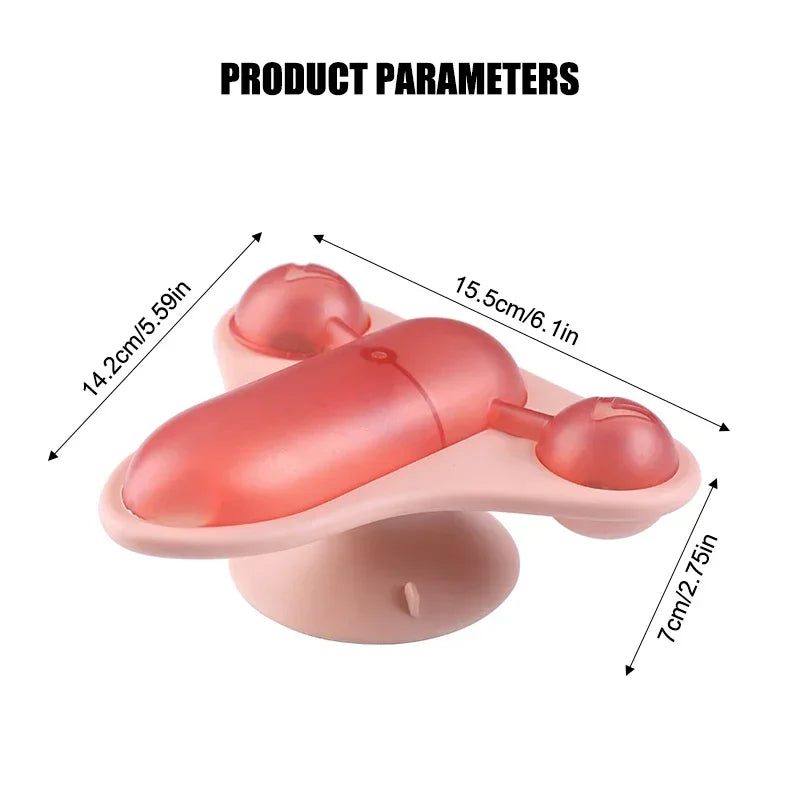 Rotating Flying Chair Cat Teaser Toy