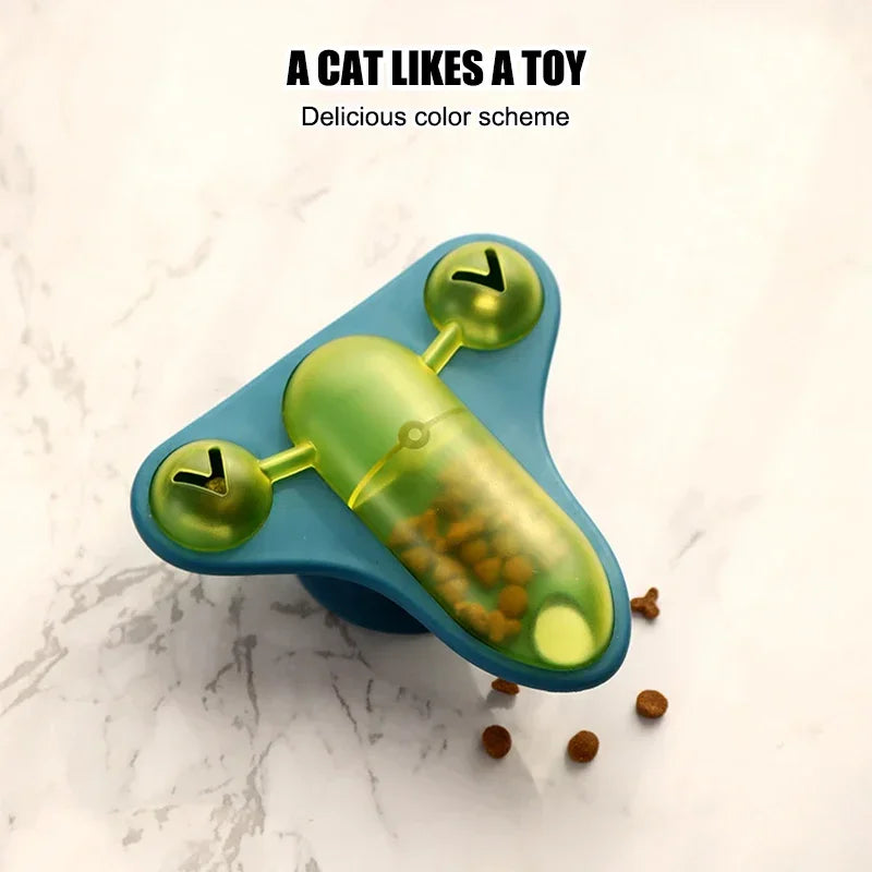 Rotating Flying Chair Cat Teaser Toy