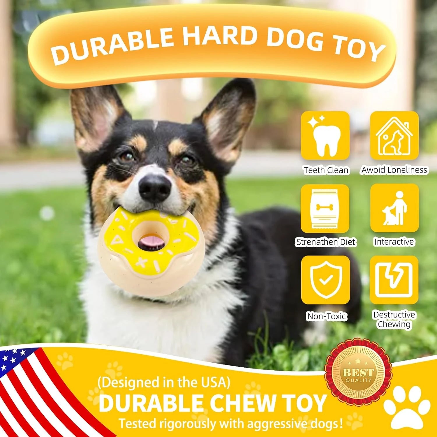 milk-flavored dog toy for aggressive chewers