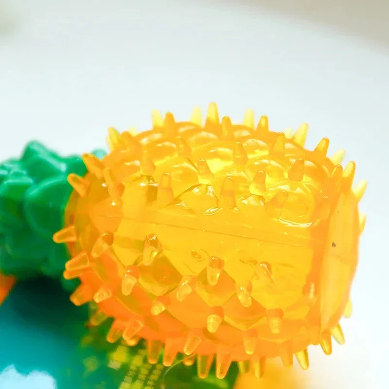 Cooling Chew Toy Reusable Dog Teething Durable Ice Frozen Fruit Shape Toys