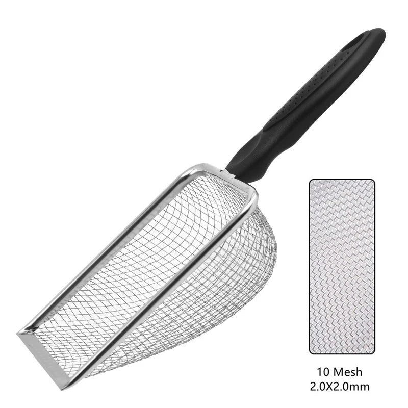 Mesh Screen Fecal Spoon
