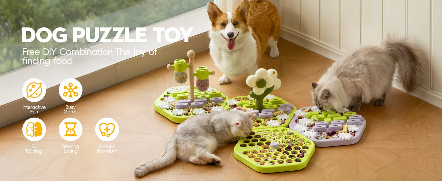 Dog Puzzle Toy Enrichment for Dogs Slow Feeder