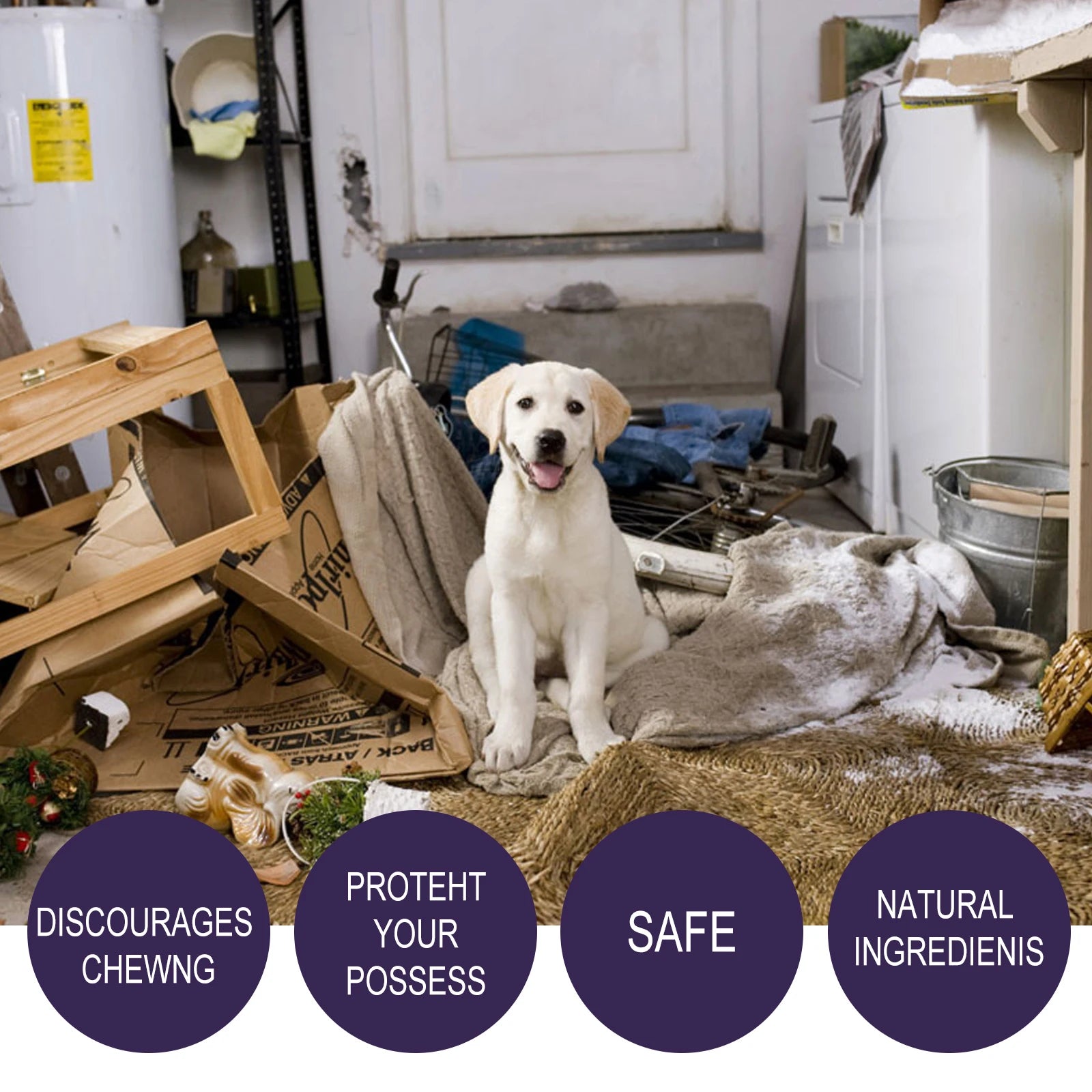 Pet No Chew Spray Bitterness Anti Gnawing Biting Stop Cat Scratching Furniture Behavior Modification Dog Chew Prevention Liquid