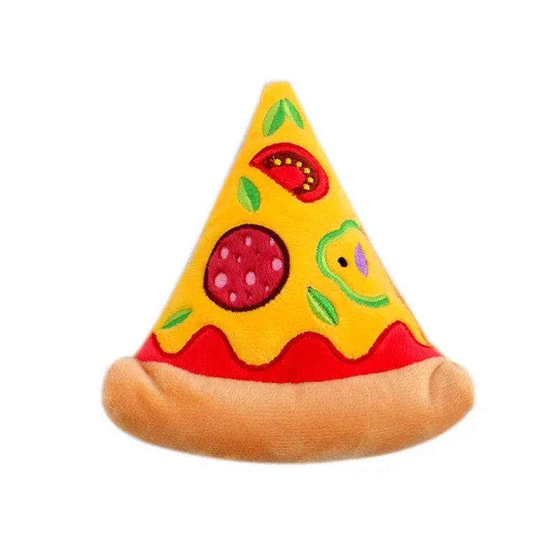 plush pizza resistant to chewing and molar training