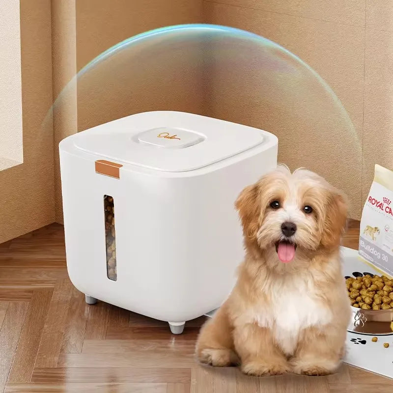 large storage barrel food sealed moisture-proof cat food and dog food