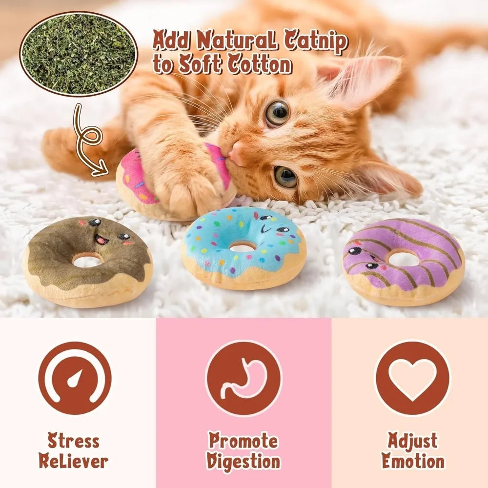 Donut Catnip Toys