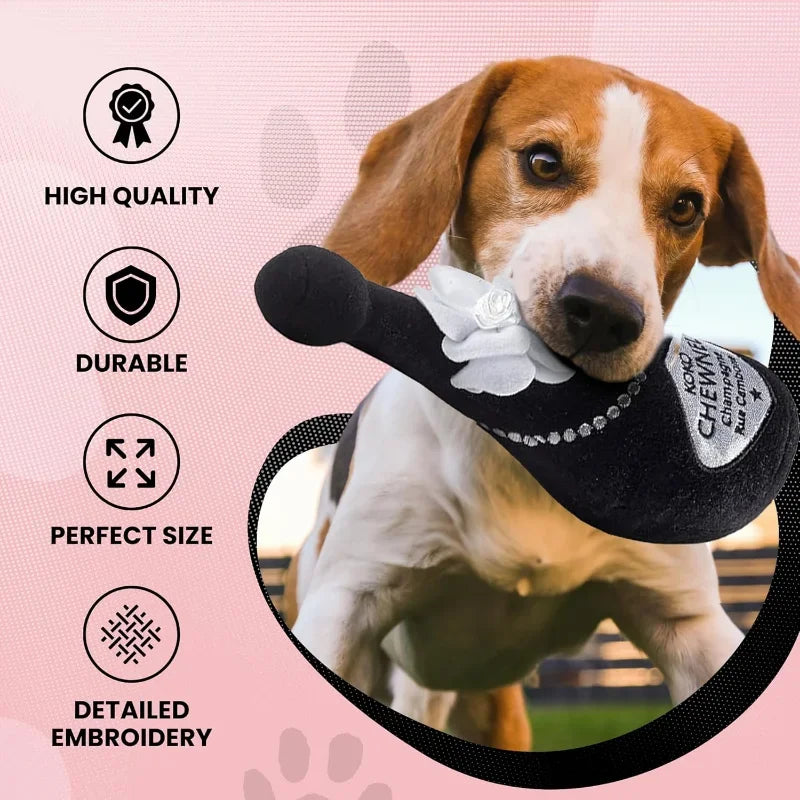 Squeaky Plush Dog Toys – Shaken, Not Stirred